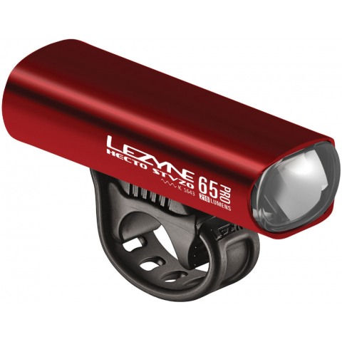 Lampka przednie Lezyne LED Hecto Drive Pro 65 StVZO Light czerwony
