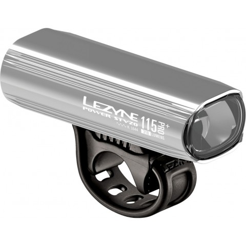 Lampka przednia Lezyne LED Power Pro 115+ StVZO Light srebrny