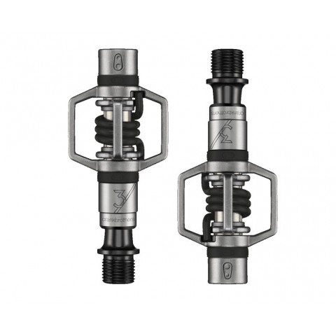 Crank Brothers Egg Beater 3 silver-black pedals