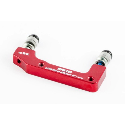 A2Z IS PM 6"-8" brake adapter red AD-ISPM203-3