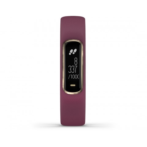 Zegarek GPS Multisport Garmin vívosmart® 4 Fitness Tracker rozmiar S/M fioletowy