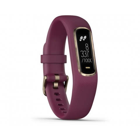 Garmin vívosmart® 4 Fitness Tracker GPS Multisport Watch size S/M purple.