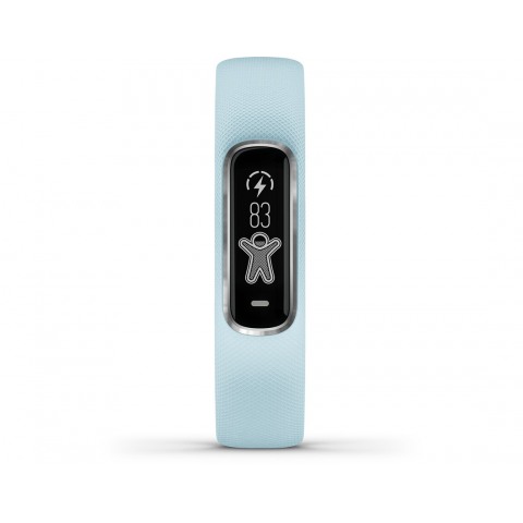 Garmin vívosmart® 4 Fitness Tracker GPS Multisport Watch Size S/M Light Blue