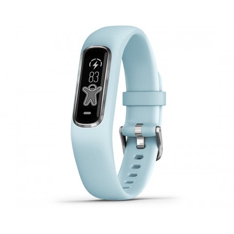 Zegarek GPS Multisport Garmin vívosmart® 4 Fitness Tracker rozmiar S/M jasno niebieski