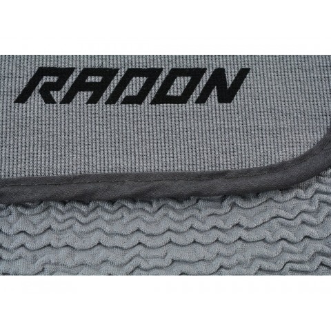 Radon microfiber cleaning and polishing cloth