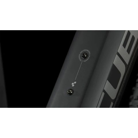 Rower E-Bike MTB Cube REACTION HYBRID PERFORMANCE 500 Black´n´Grey