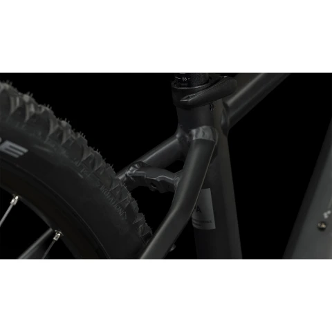 E-Bike MTB bike Cube REACTION HYBRID PERFORMANCE 625 Black´n´Grey