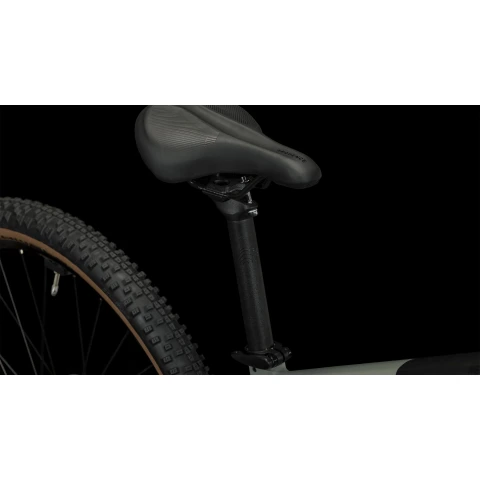 E-Bike MTB bike Cube REACTION HYBRID PERFORMANCE 625 Swampgrey`n`Black