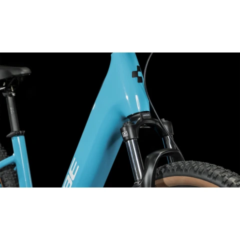 E-Bike MTB bike Cube REACTION HYBRID ONE 750 Skyblue´n´White