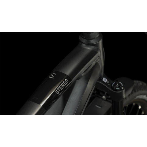 E-Bike MTB Cube Stereo Hybrid 120 SLX 750 ALLROAD Black`n`Metal bike