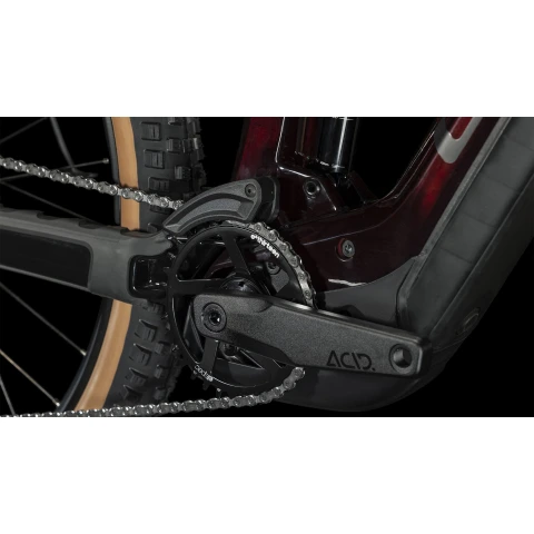 E-Bike MTB Cube Stereo Hybrid 140 HPC RACE 625 Liquidred´n´Black bike