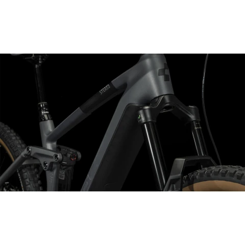 E-Bike MTB Cube STEREO HYBRID 160 HPC RACE 750 27.5 Grey´n´Metal bike