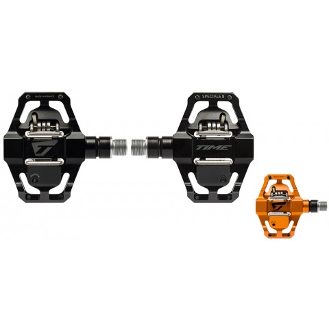 Time ATAC Speciale 8 MTB pedals + blocks Orange