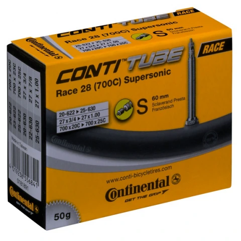 Continental Race 28 Supersonic 18/25-622/630 / 60m road inner tube