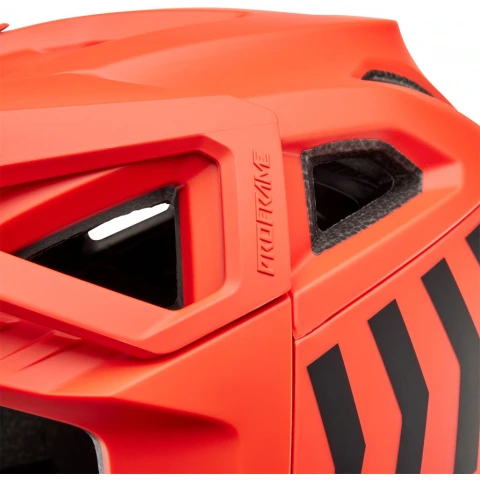 Fox Racing Proframe NACE MIPS Bicycle Helmet - Fullface Helmet orange flame