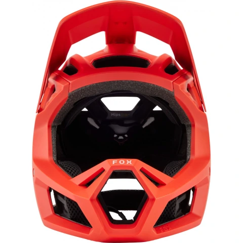 Fox Racing Proframe NACE MIPS Bicycle Helmet - Fullface Helmet orange flame