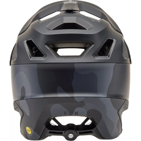 Fox Racing Dropframe Pro MIPS Bicycle Helmet - MTB Helmet Black Camo
