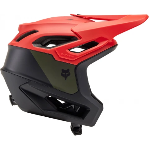 Fox Racing Dropframe Pro NYF MIPS Bicycle Helmet - MTB Helmet orange flame