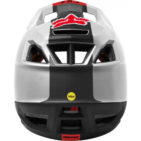 Fox Racing Proframe Blocked Bike Helmet - Fullface Helmet black/white