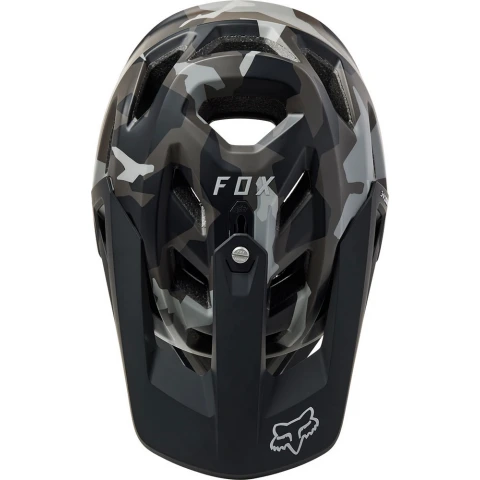 Fox Racing Proframe Pro MHDRN Bicycle Helmet - Fullface Helmet Black Camo