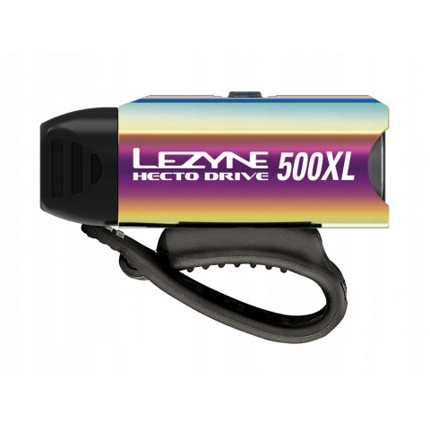 Hecto Drive 500XL neo metallic Lezyne front light