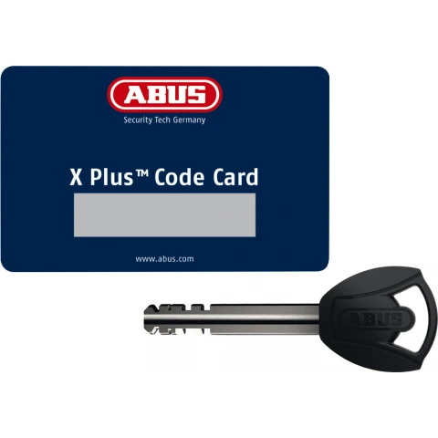 ABUS Steel-O-Chain™ XPLUS™ 9808K Chain Lock 140cm Bicycle Clasp