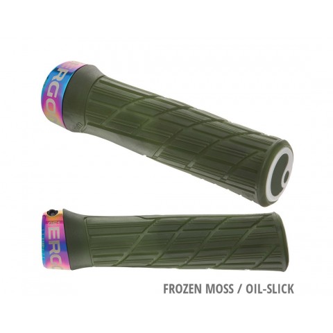 Chwyty Ergon GE1 Evo Factory Slim zielone Frozen Moss/Oil-Slick