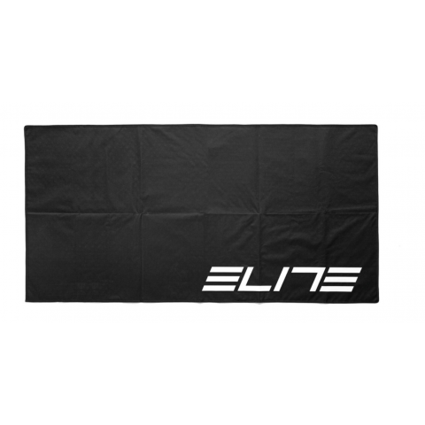 Elite training mat under trainer black
