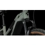 E-Bike MTB bike Cube REACTION HYBRID PERFORMANCE TRAPEZE FRAME 500 Swampgrey`n`Black