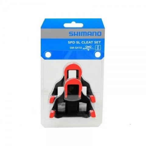 Bloki Shimano SPD SL SM-SH10 czerwone-42702