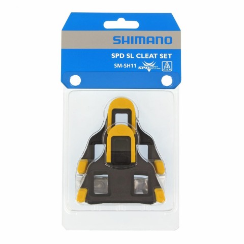 Bloki Shimano SPD SL SM-SH11 żółte-42700