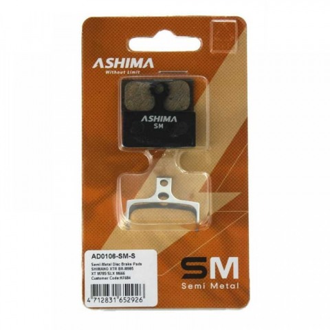Klocki hamulcowe Ashima do Shimano XTR XT SLX M9000 M8000 półmetaliczne-45169
