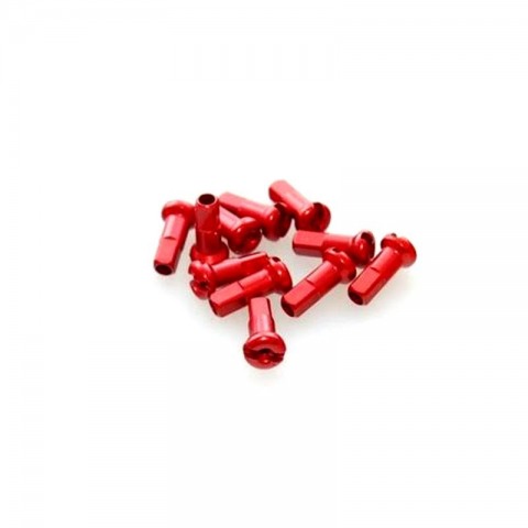 Nypel DT Swiss Prolock alu czerwony 2.0 12mm -46932