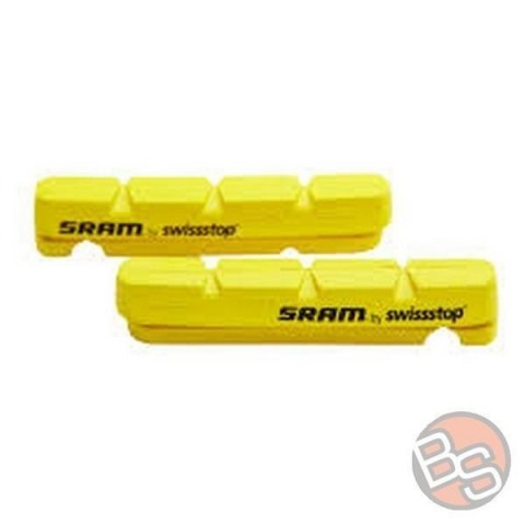 Klocki hamulcowe szosowe SRAM by Swisstop do obręczy karbonowej -47890