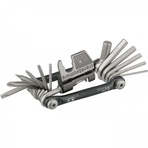 Narzędzia zestaw kluczy Crank Brothers Multi 19 srebrny-48728