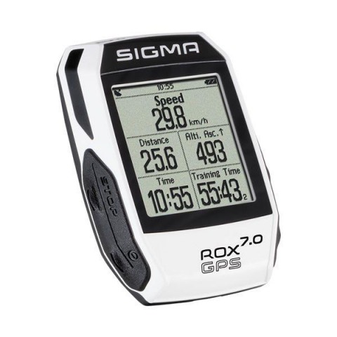 Licznik Sigma ROX 7.0 GPS biały-52402