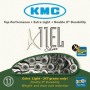Łańcuch KMC X11 EL srebrny 11speed + spinka-53467