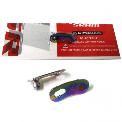 Spinka SRAM Chain Link Connector Power Lock 12 speed tęczowa-54254