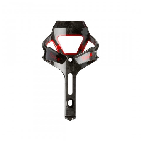 Koszyk na bidon Tacx Ciro Carbon T6500.06 czarno-czerwony-54833